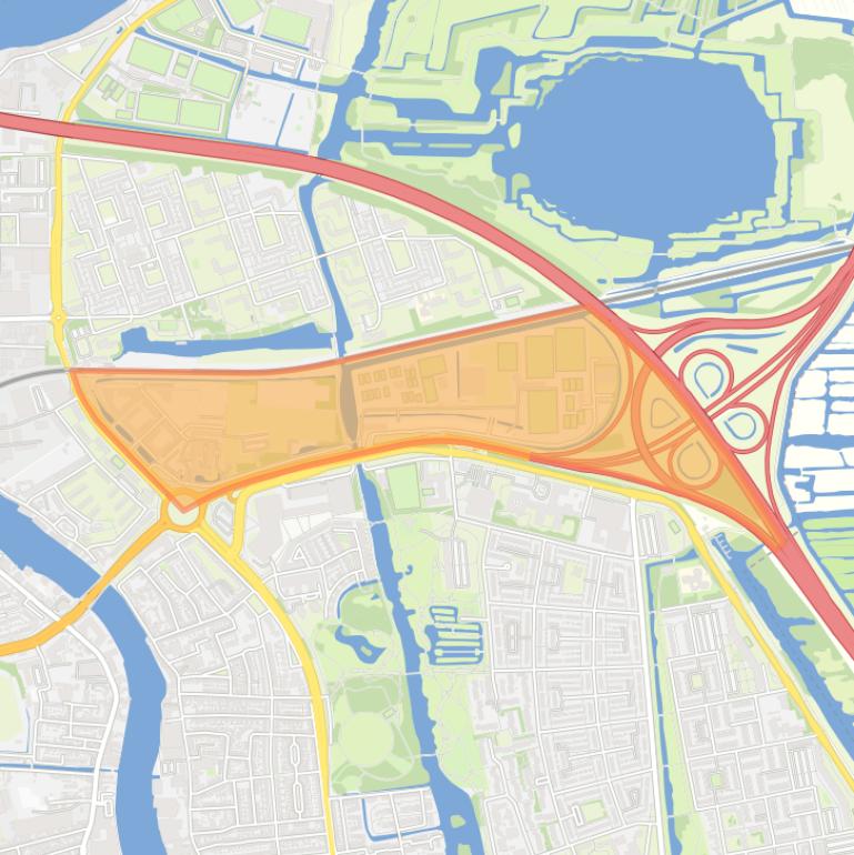 Kaart van de buurt Oostzijderveld.