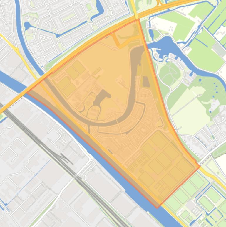 Kaart van de buurt Op Buuren.