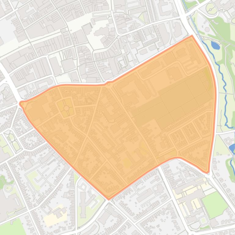 Kaart van de buurt Op de Nobel.