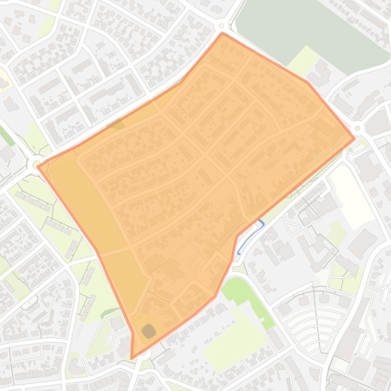 Kaart van de buurt Op den Haan.