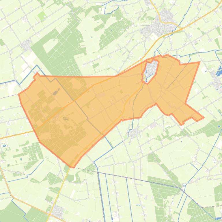 Kaart van de buurt Oploo buitengebied.