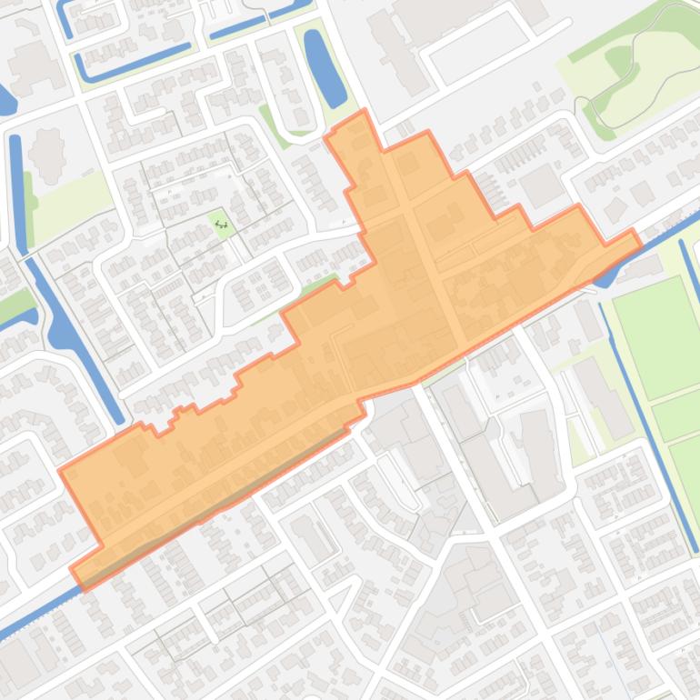 Kaart van de buurt Opmeer Centrum.