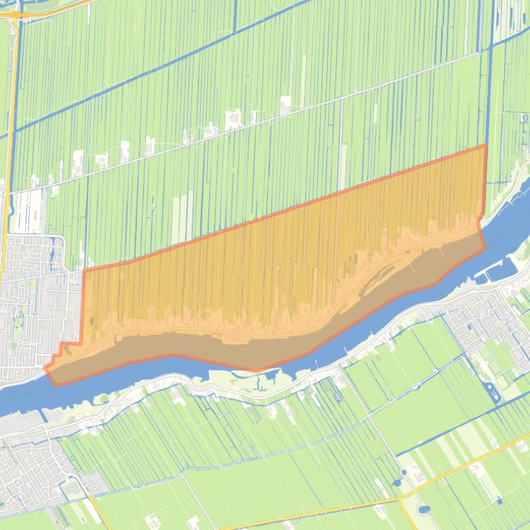 Kaart van de buurt Opperduit.