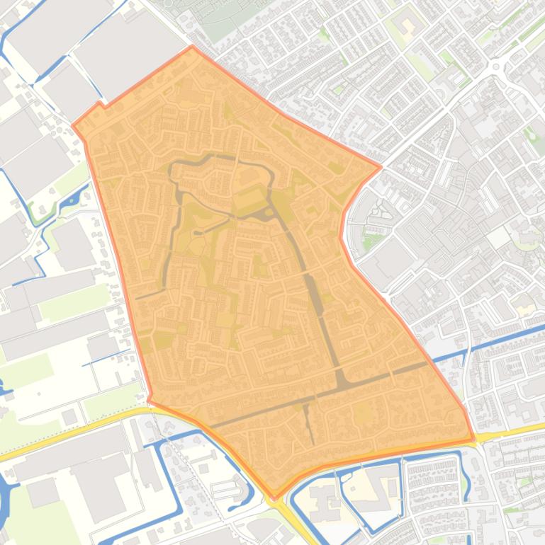 Kaart van de buurt Opstal.