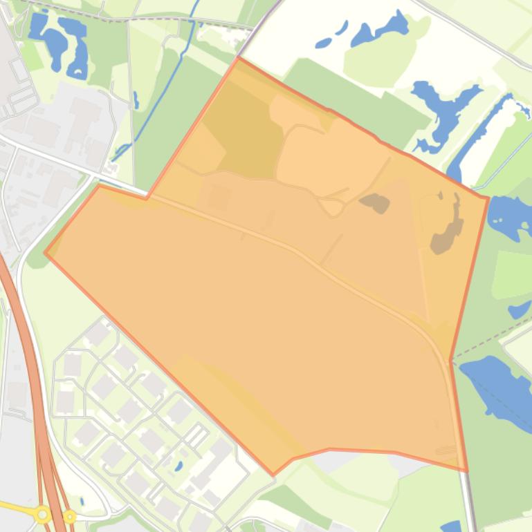 Kaart van de buurt Ora et Labora.