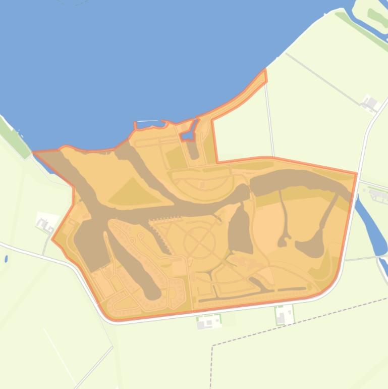 Kaart van de buurt Oranjeplaat.