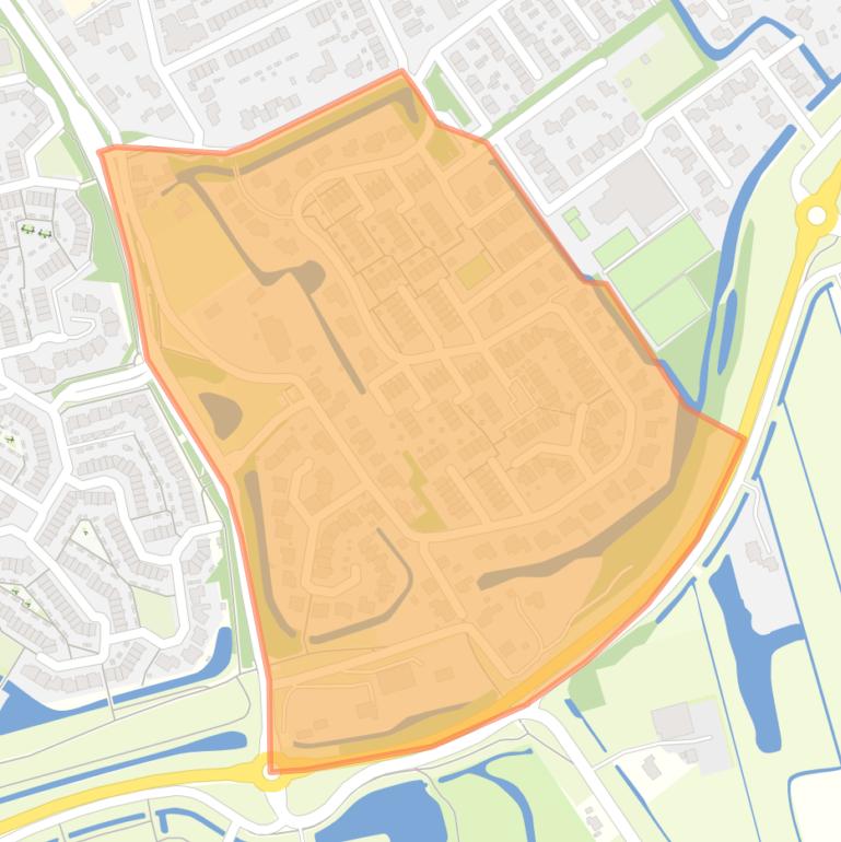 Kaart van de buurt Oranjewijk 2.