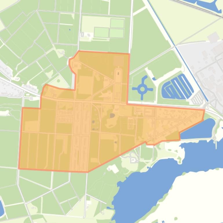 Kaart van de buurt Oud-Dorplein.