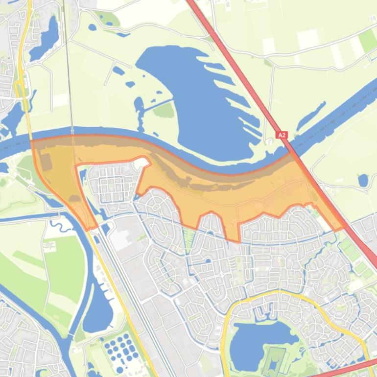 Kaart van de buurt Oud Empel.