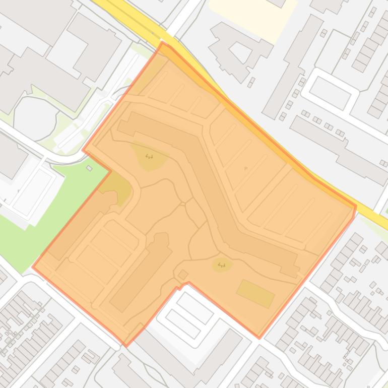 Kaart van de buurt Oud- en Gerbrandyplein.