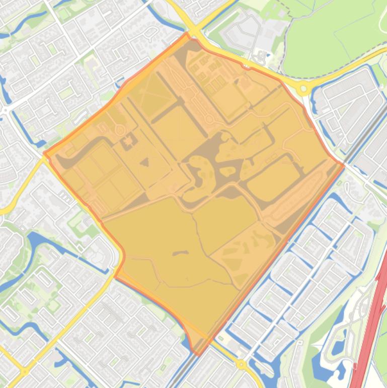 Kaart van de buurt Oud Haarlem.