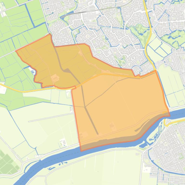 Kaart van de buurt Oud-Schuddebeurs.