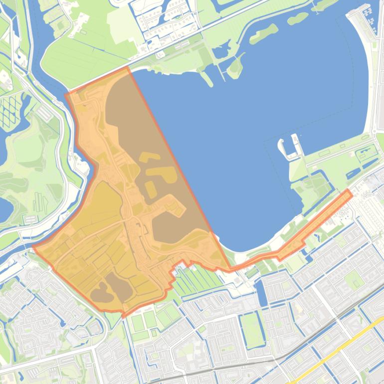 Kaart van de buurt Oud Verlaat.