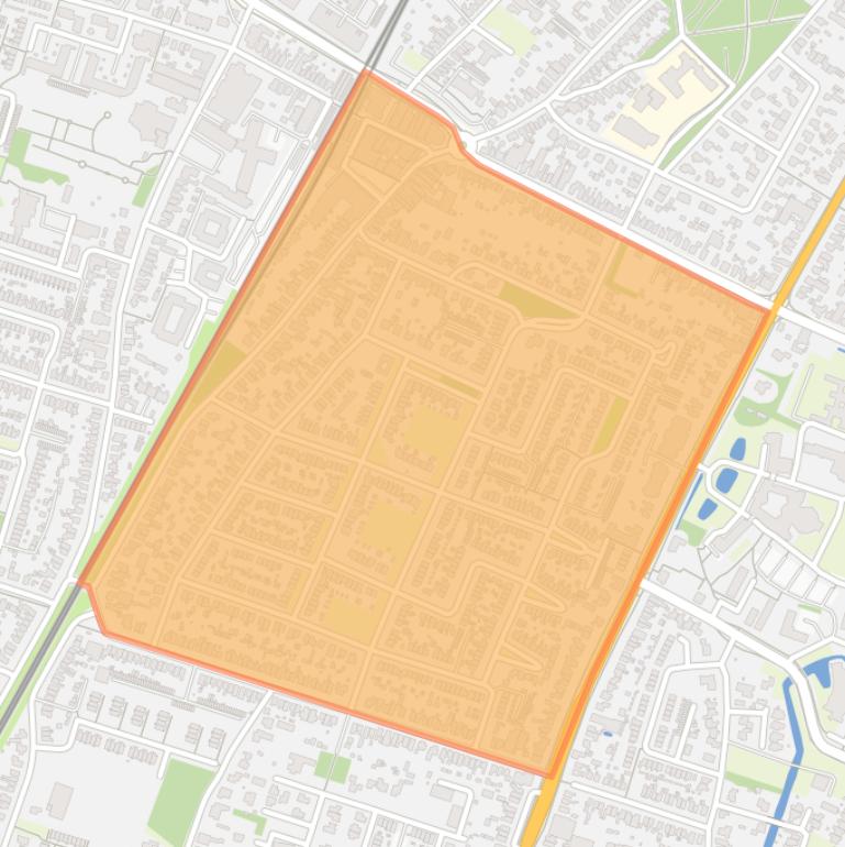 Kaart van de buurt Oud Zuid.