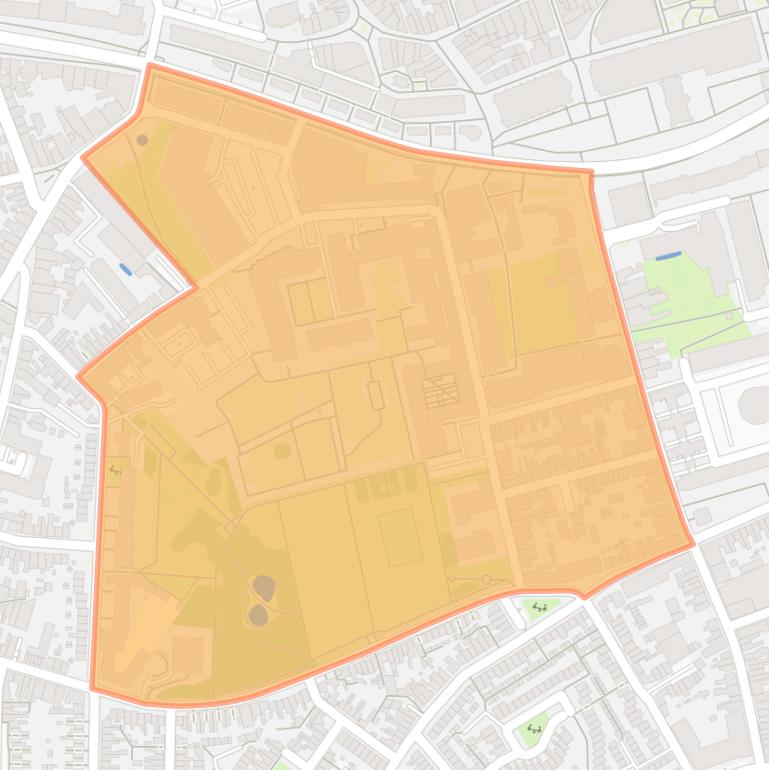 Kaart van de buurt Oude Dijk.