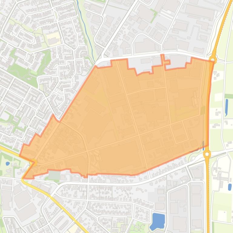 Kaart van de buurt Oude Kamp.