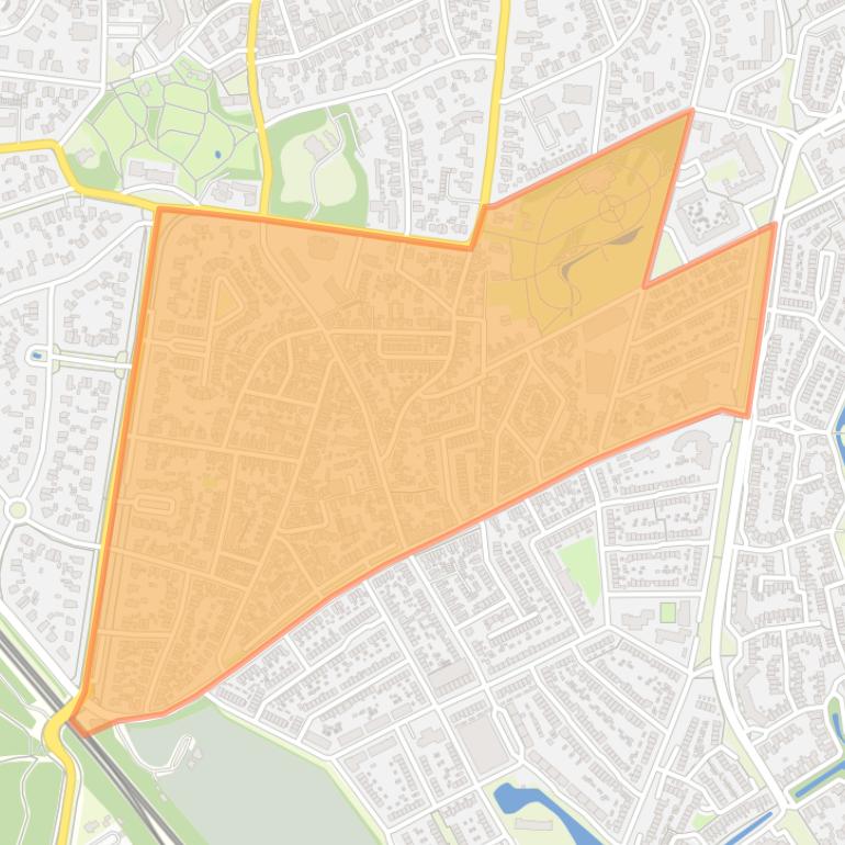 Kaart van de buurt Oude-Oosterhei.