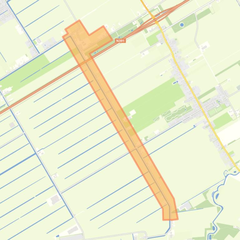 Kaart van de buurt Oude Schuttingskanaal.