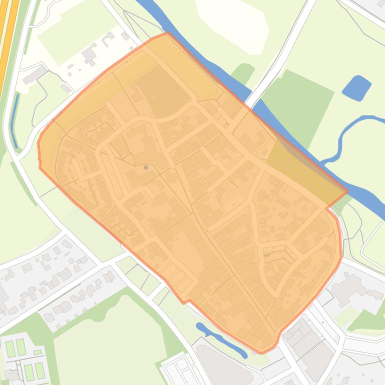 Kaart van de buurt Oude Stadskern.