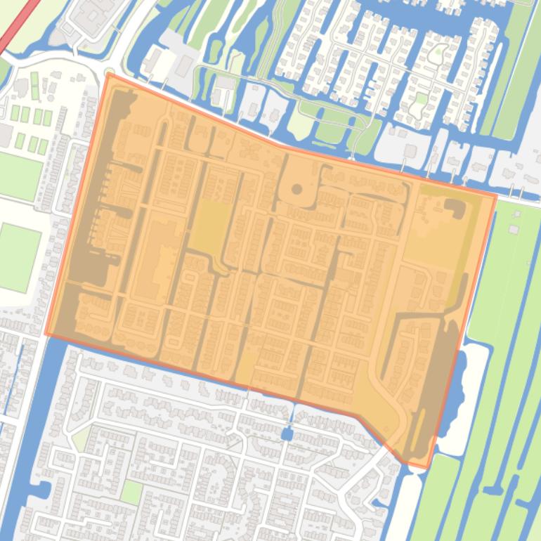 Kaart van de buurt Oude Tol.