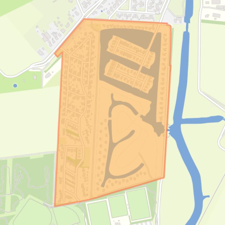 Kaart van de buurt Oude-Tonge haven.