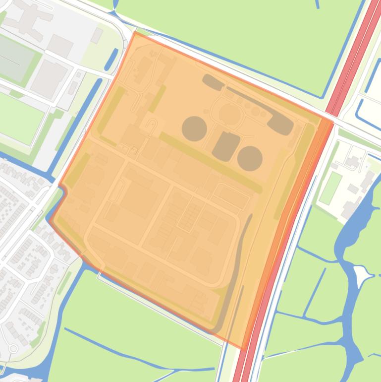 Kaart van de buurt Oude Werf.