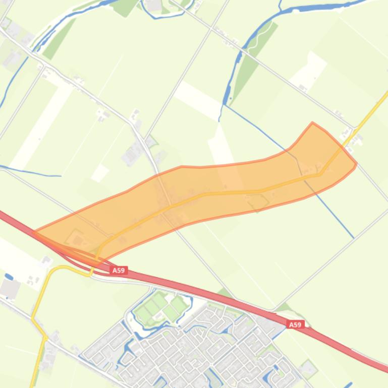 Kaart van de buurt Oudemolen.