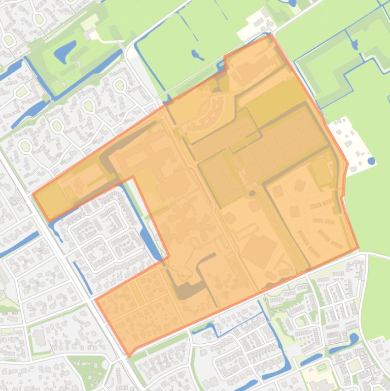 Kaart van de buurt Oudtburgh.