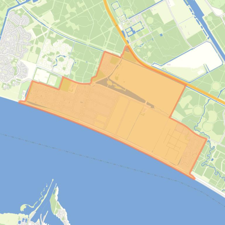 Kaart van de buurt Overgooi.