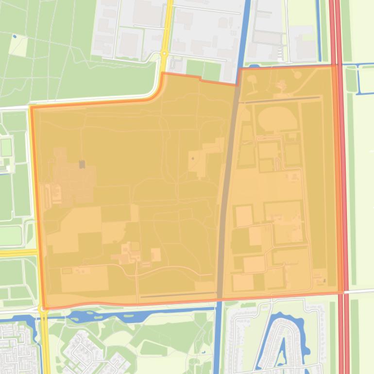 Kaart van de buurt Overijsselse Hout Hoefslag Hondsdraf.