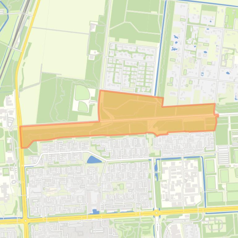 Kaart van de buurt Overijsselse Hout.