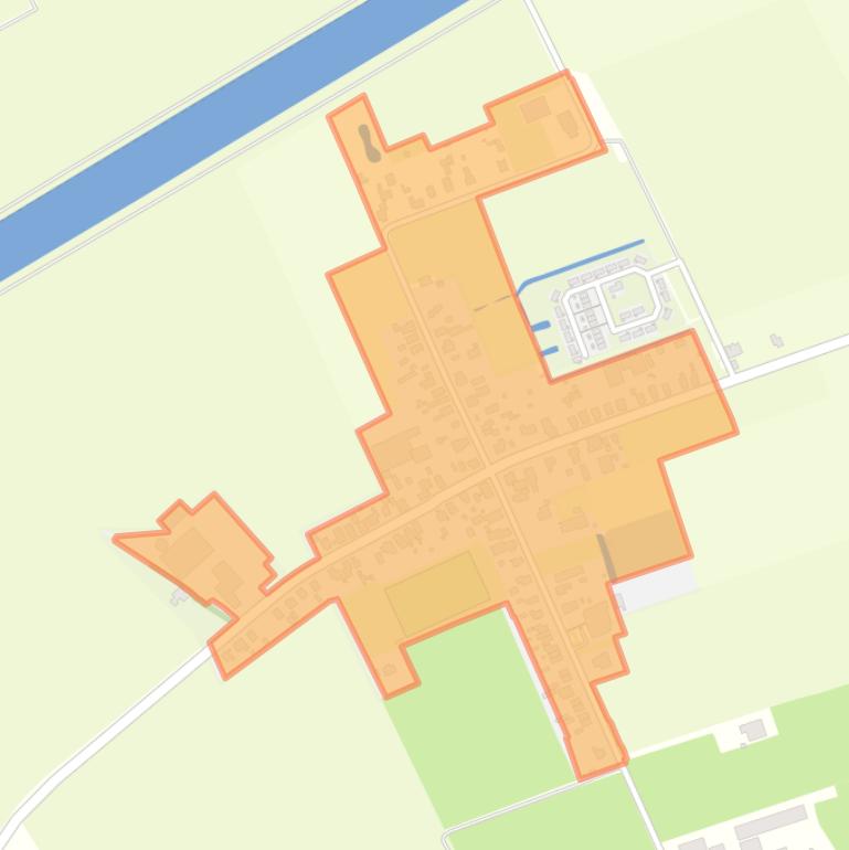 Kaart van de buurt Overschild.