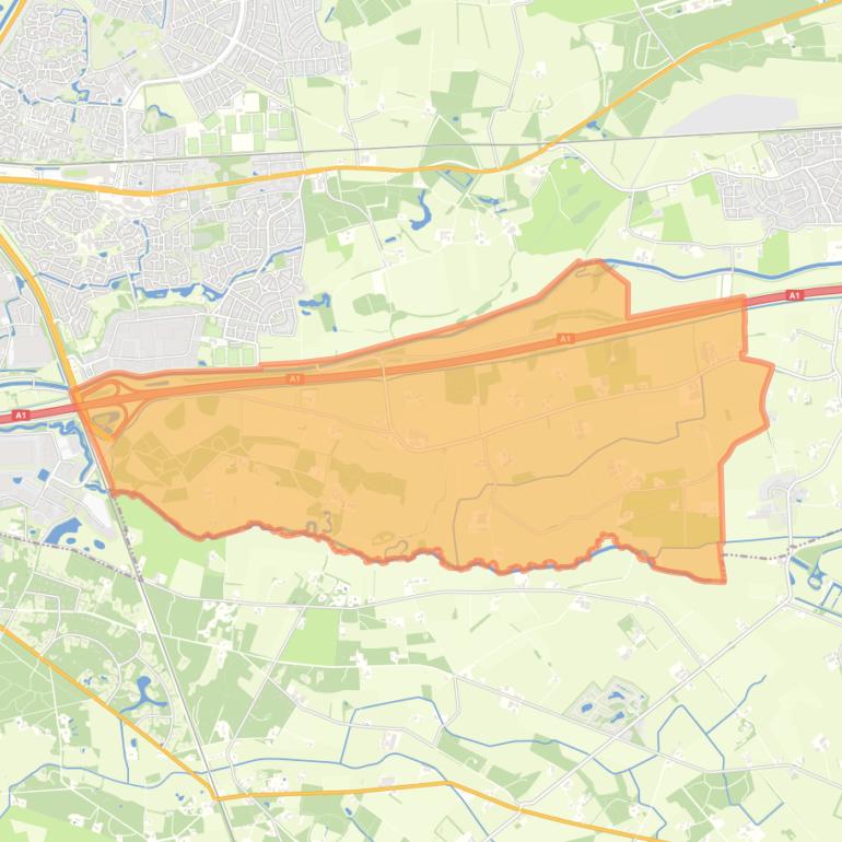 Kaart van de buurt Oxerhof.