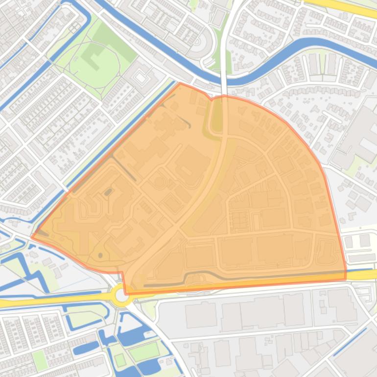 Kaart van de buurt Paardenveld.