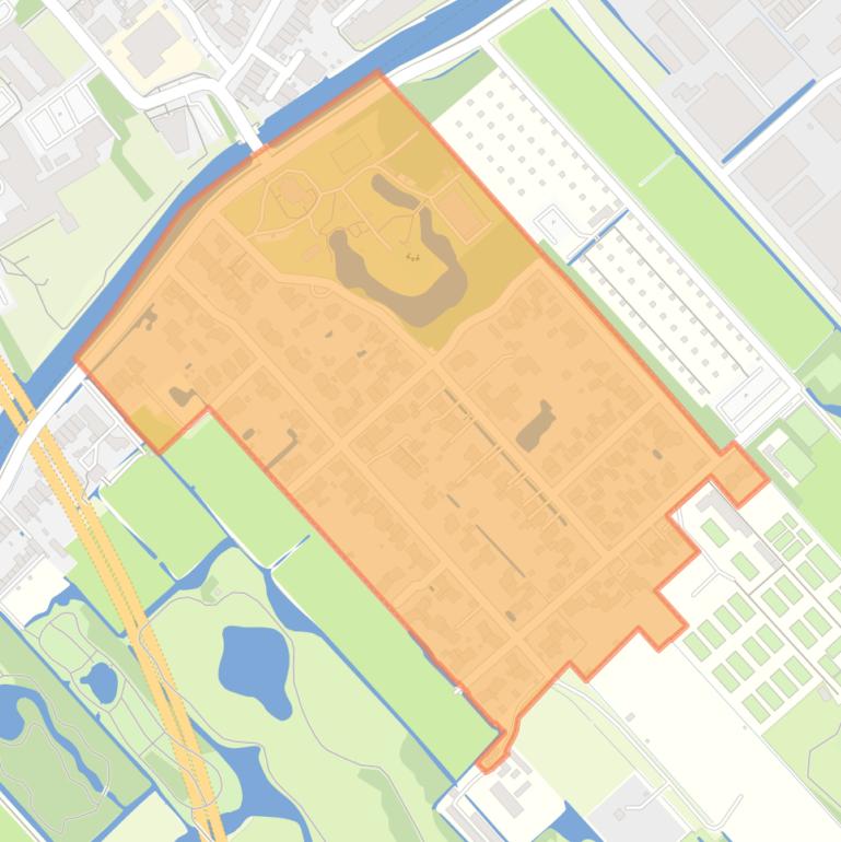 Kaart van de buurt Park Leeuwenbergh.