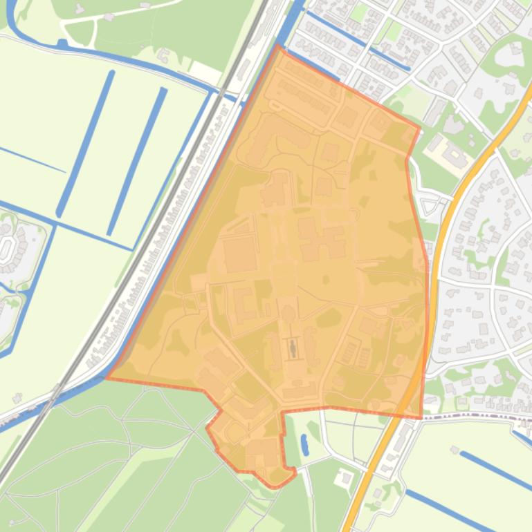 Kaart van de buurt Park Lokhorsterduin.