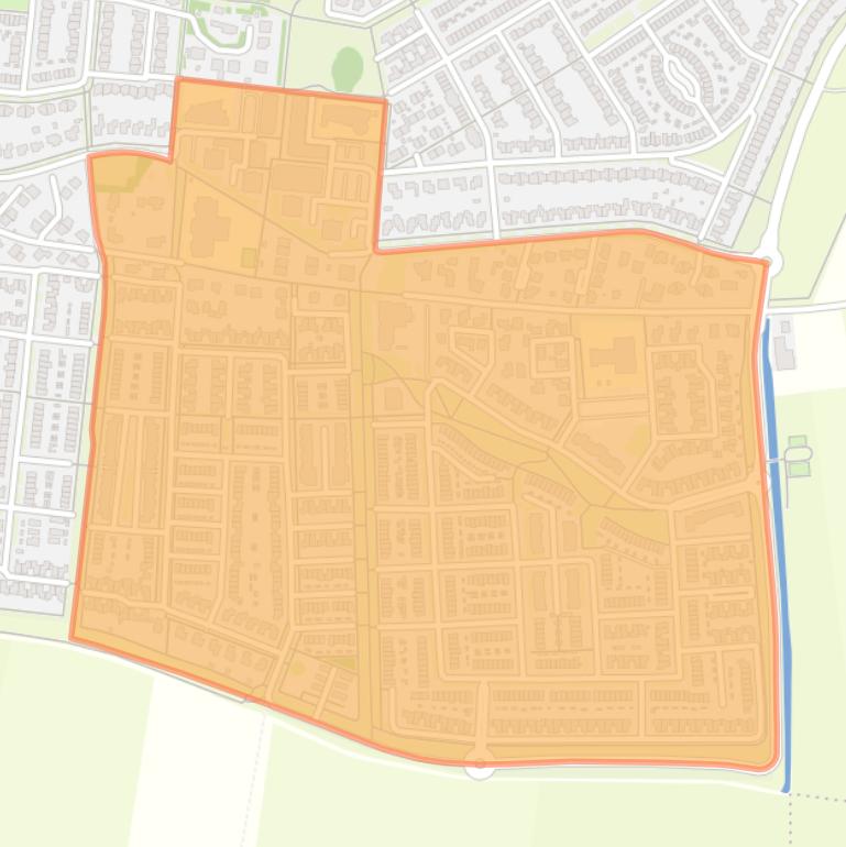 Kaart van de buurt Passewaaij-Zuid-Oost.