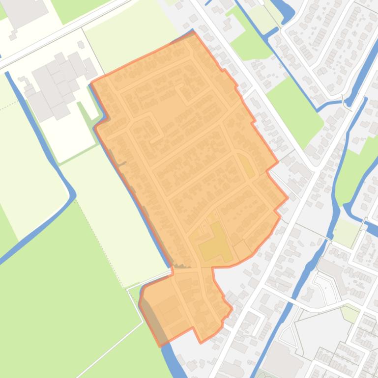 Kaart van de buurt Pastoor Lemeerstraat en omgeving.