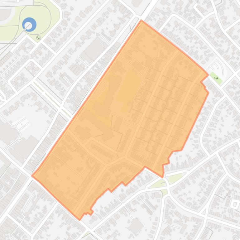 Kaart van de buurt Patersveld.