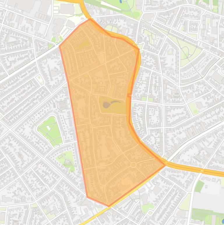 Kaart van de buurt Pathmos.