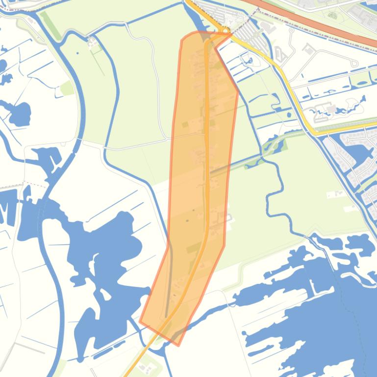 Kaart van de buurt Peizermade.