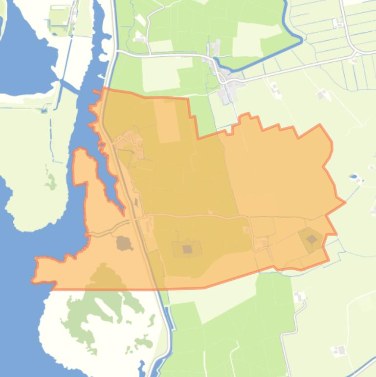 Kaart van de buurt Piaam.