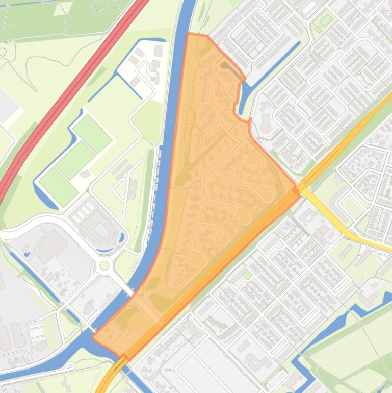 Kaart van de buurt Pittelo Zuid.