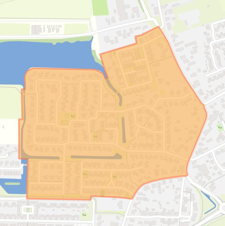 Kaart van de buurt Plakse Wei.