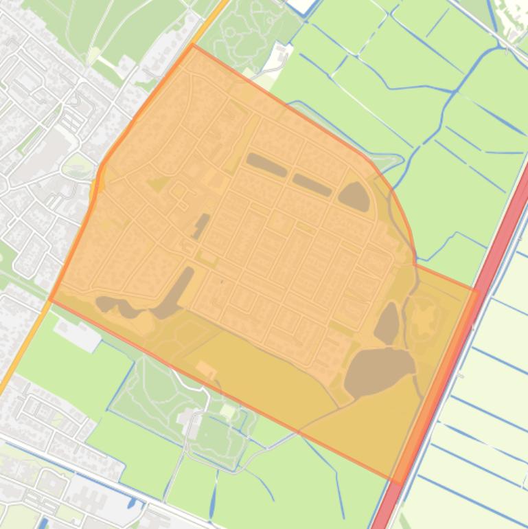 Kaart van de buurt Plan Oost.