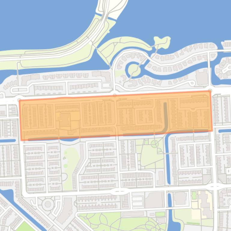 Kaart van de Plannenbuurt-Noord.