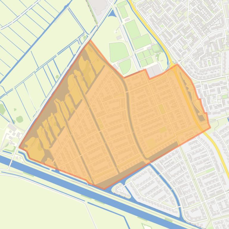 Kaart van de Plantenbuurt.