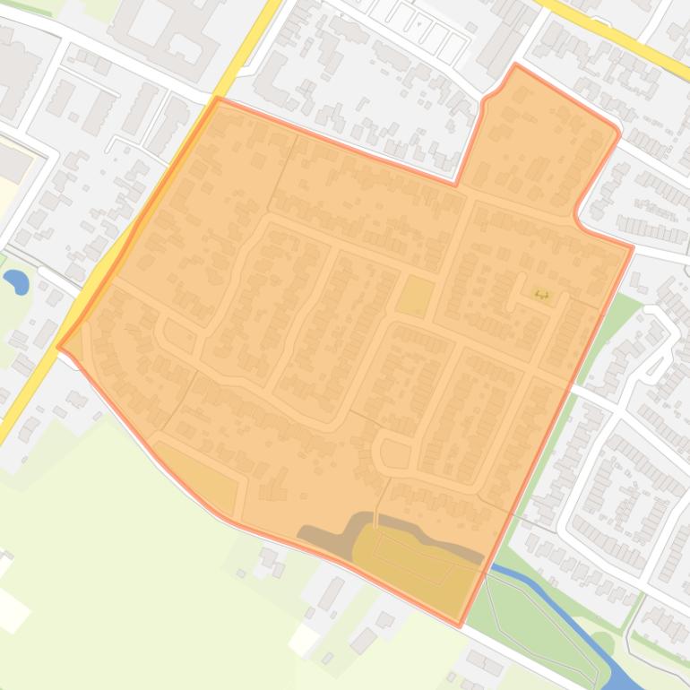 Kaart van de buurt Plein 3.