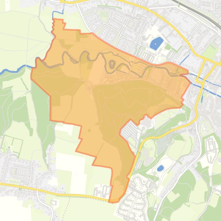 Kaart van de buurt Plenkert.