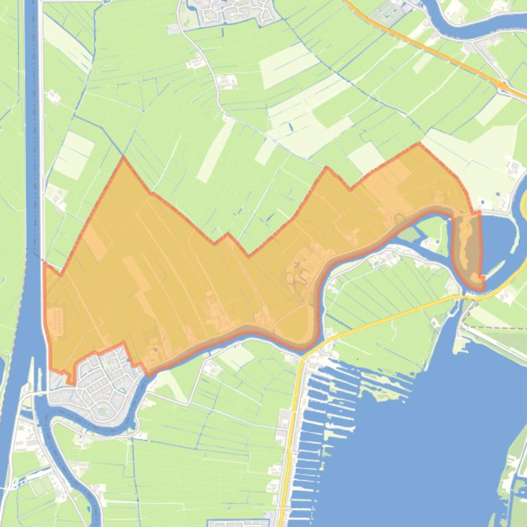 Kaart van de buurt Polder Aetsveld.